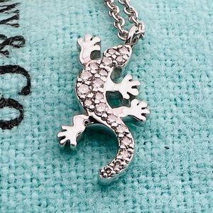 Tiffany Diamond Lizard Necklace